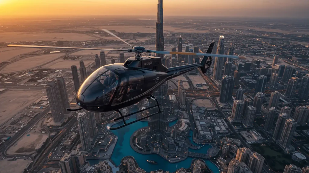 Dubai helicopter tour