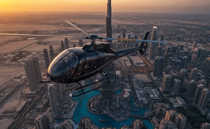 Dubai helicopter tour