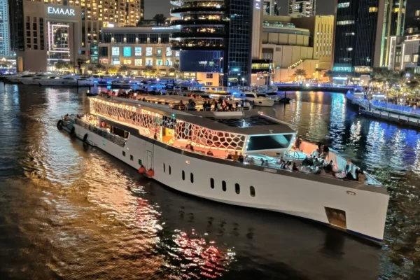 Lotus Mega Yacht Dinner Cruise Dubai