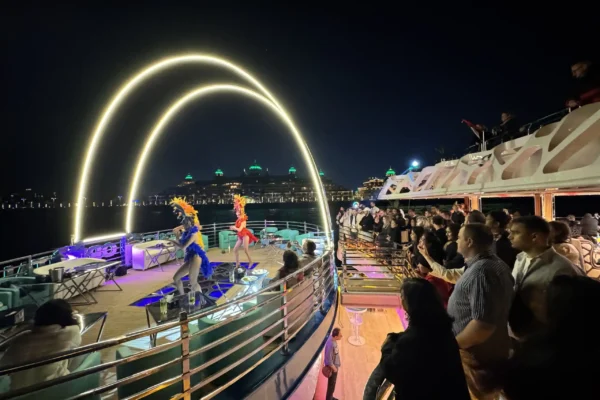 Lotus Mega Yacht Dinner Cruise Dubai
