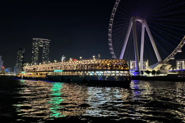 Lotus Mega Yacht Dinner Cruise Dubai