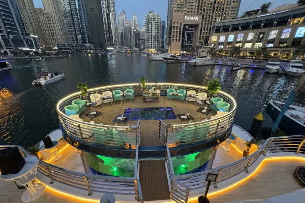 Lotus Mega Yacht Dinner Cruise Dubai