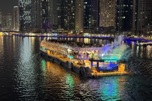 Lotus Mega Yacht Dinner Cruise Dubai