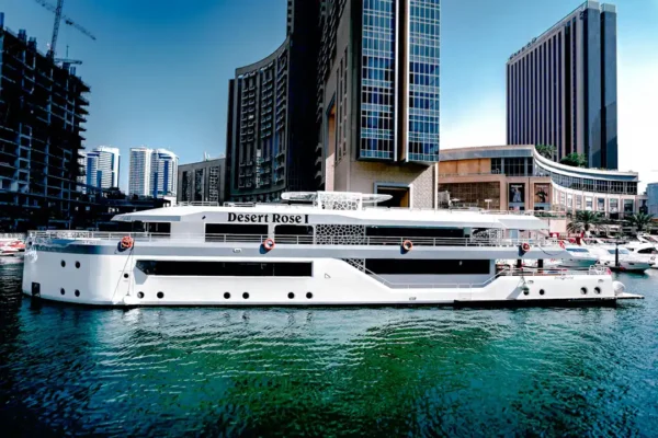 Lotus Mega Yacht Dinner Cruise Dubai