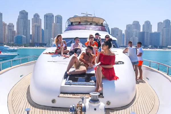 Luxury Shared Yacht Tour — Dubai Marina (Breakfast or BBQ)