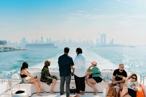 Luxury Shared Yacht Tour — Dubai Marina (Breakfast or BBQ)