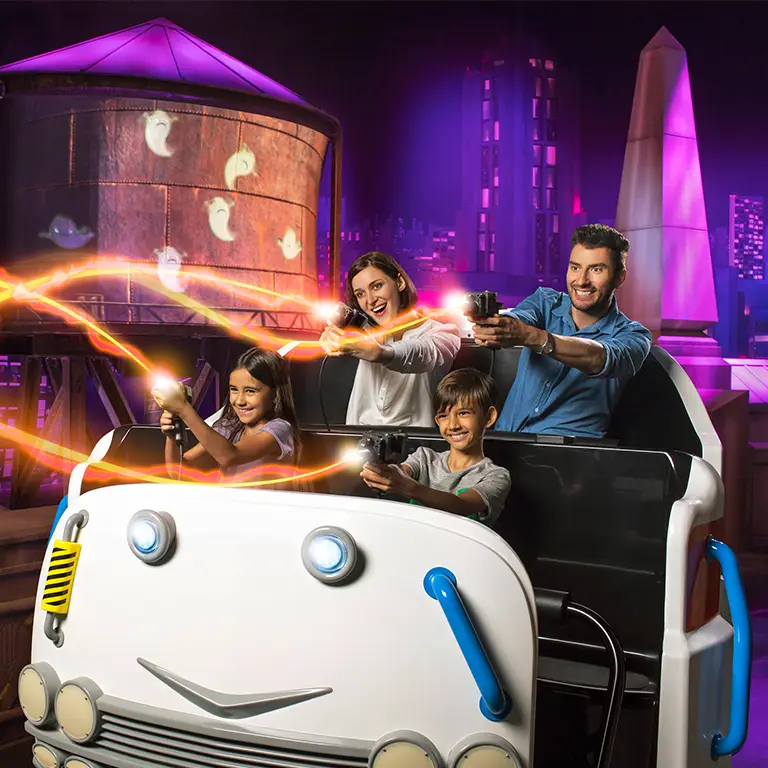 Interaktive laser-ride — Motiongate Dubai Parks & Resorts